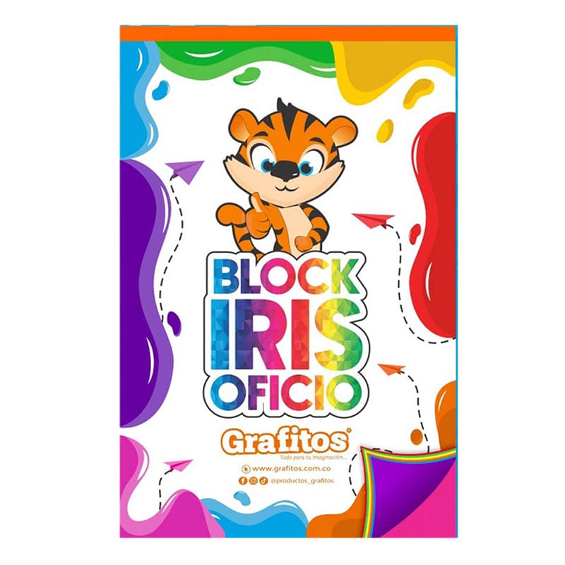 BLOCK IRIS OFICIO GRAFITO