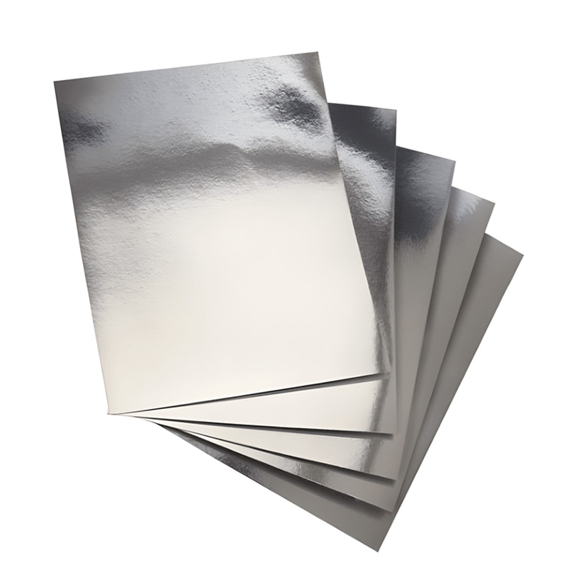 CARTULINA METALIZADA  PLATEADO 50X70