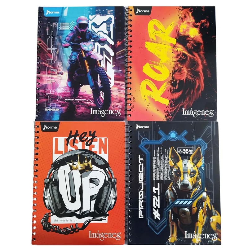 Cuaderno pequeño 85‐2 IMAGENES NORMA (hombre)