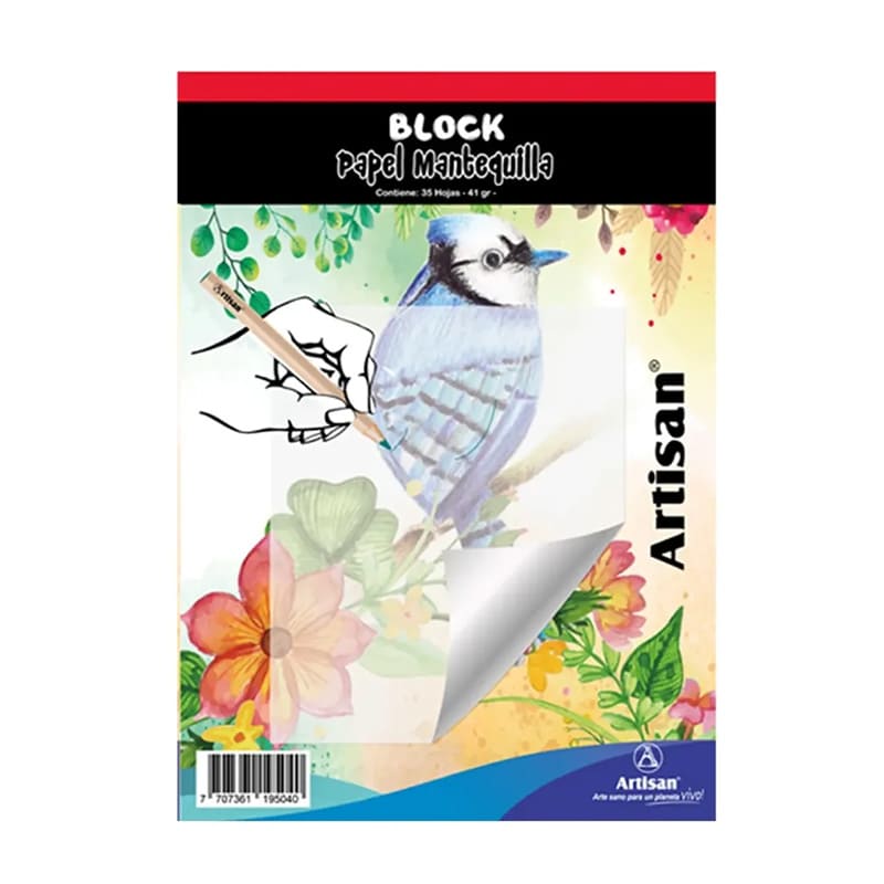 BLOCK MANTEQUILLA ARTISAN CARTA 35 HOJAS 41GRS