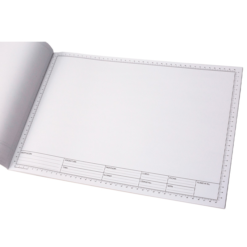 BLOCK DIN A3 (42X29.7CM) FORMATO HORIZONTAL LIDER