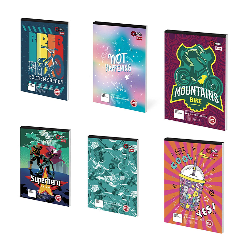 Block Oficio cuadros QNOTAS 70 hojas