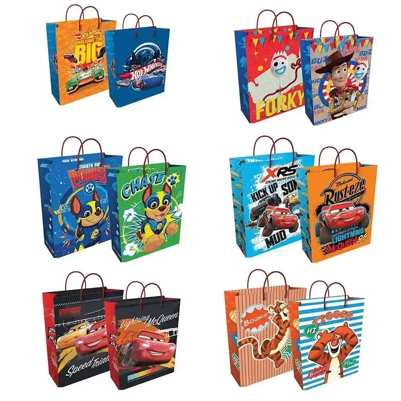 BOLSA REGALO JUMBO PERSONAJES (NIÑO‐NIÑA)PRIMAVERA