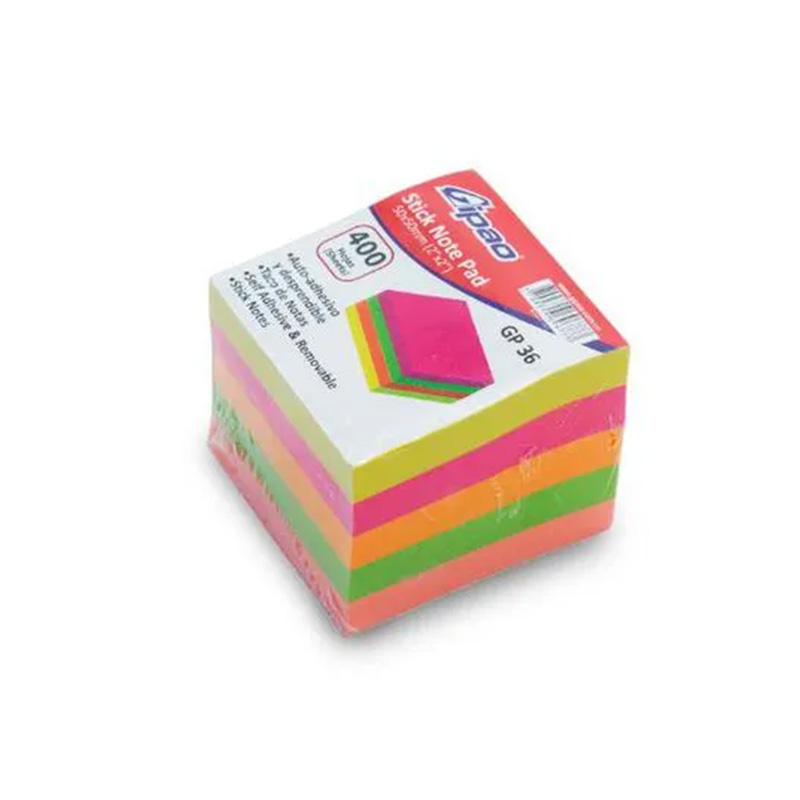 TACO MINI 50X50MM  GP‐36 400 HOJAS GIPAO