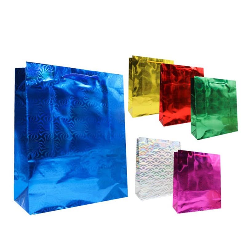 BOLSA REGALO JUMBO HOLOGRAMA PRIMAVERA