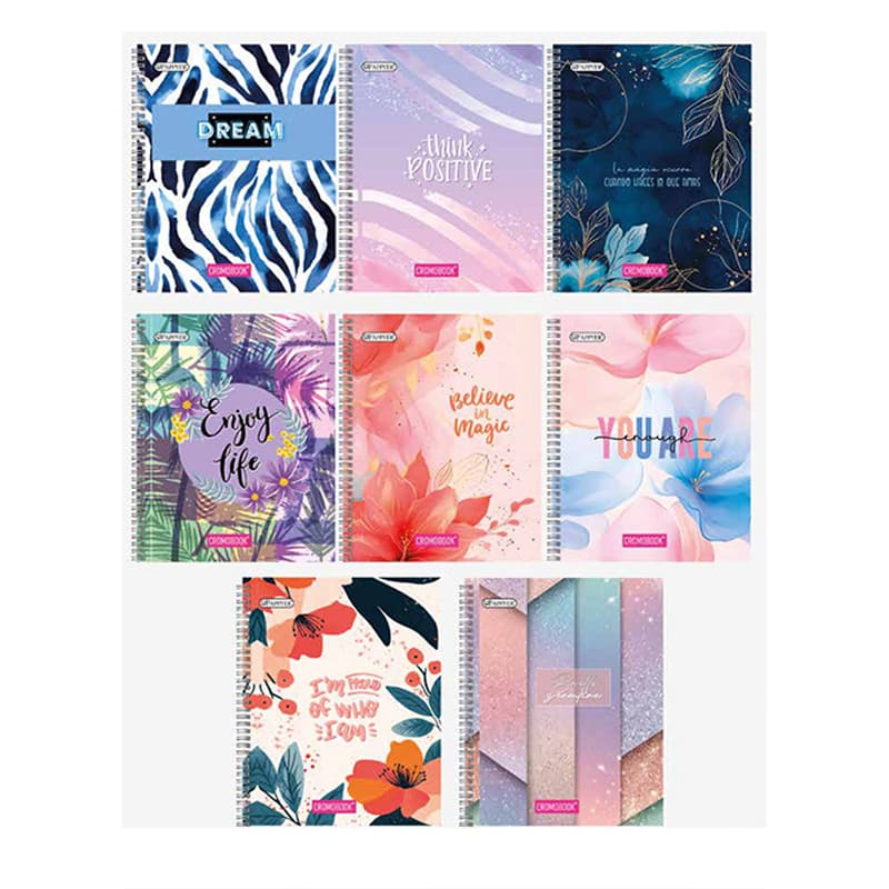 Cuaderno Argollado 105- 7 materias pasta dura PAPPYER/CROMOBOOK - Imagen 3