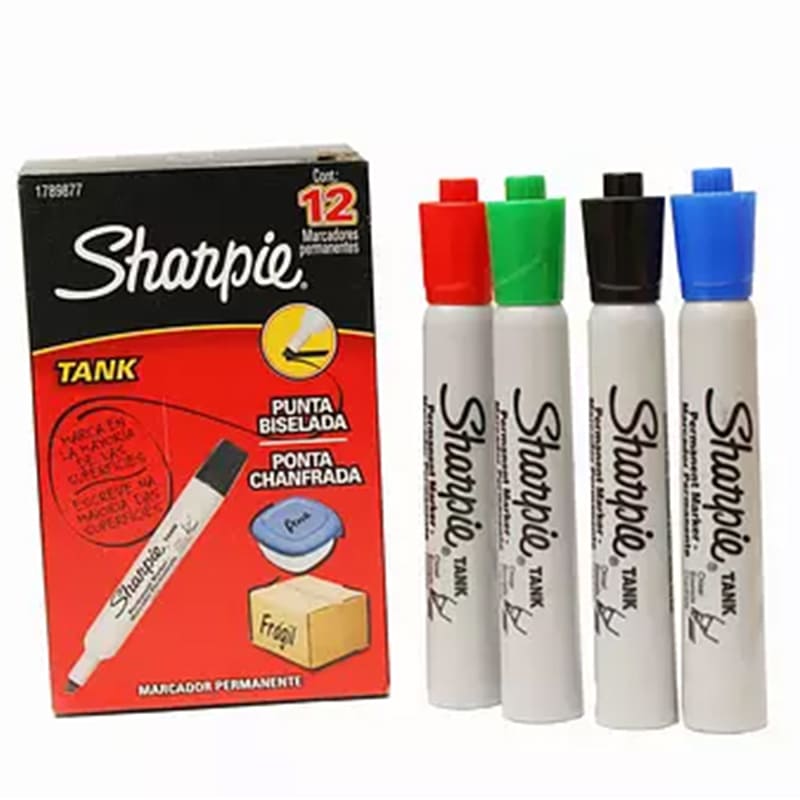 MARCADOR PERMANENTE SHARPIE PUNTA GRUESA UND