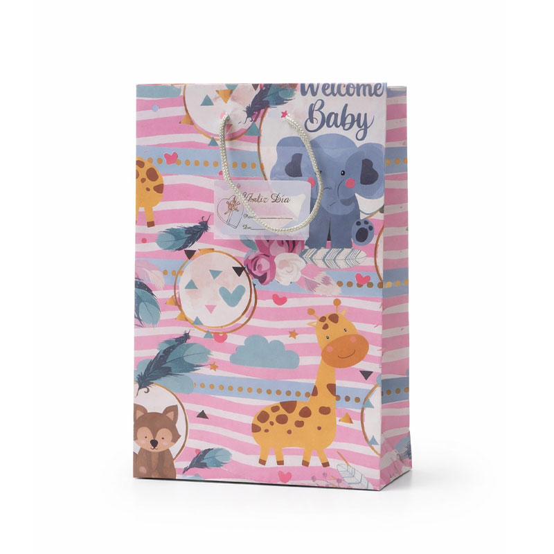 BOLSA DE PAPEL REGALO (NIÑA) (bebe)